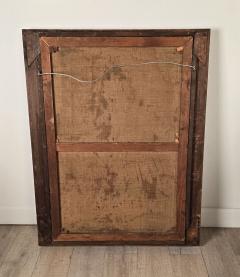 Large 19th Century Continental Painting of Mother Child - 4722051