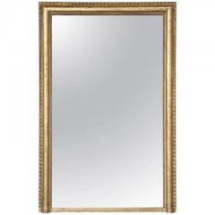 Large 19th Century Gilt Rectangular Mirror - 3531695