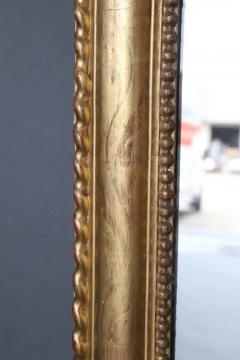 Large 19th Century Gilt Rectangular Mirror - 3531703