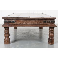 Large 19th Century Indian Teak Low Table - 1931609