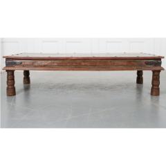 Large 19th Century Indian Teak Low Table - 1931614