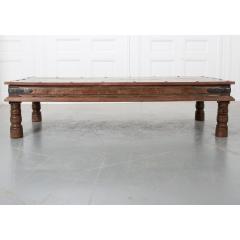 Large 19th Century Indian Teak Low Table - 1931616