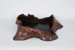 Large 19th Century Japanese Burl Wood Presentation Tray - 1824960