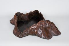 Large 19th Century Japanese Burl Wood Presentation Tray - 1824962