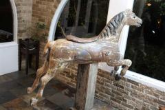 Large 19th Century Parker American Carousel Horse - 3042511