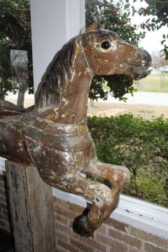 Large 19th Century Parker American Carousel Horse - 3042513