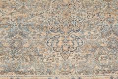 Large 19th Century Persian Kirman Handmade Wool Rug - 2464985
