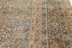Large 19th Century Persian Kirman Handmade Wool Rug - 2464987