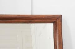 Large 19th Century Provincial Carved Walnut Mirror - 1328970