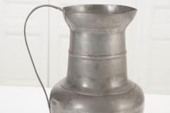 Large 19th Century Scottish Pewter Ewer - 987035