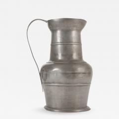 Large 19th Century Scottish Pewter Ewer - 988095