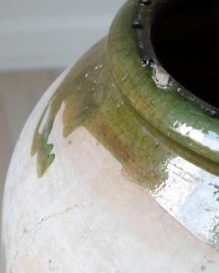 Large 19th Century Spanish Terracotta Storage Jar with Green Glaze - 4282457