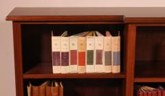 Large 19th Century Walnut Open Bookcase England - 4118329