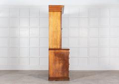 Large 19thC English Ash Housekeepers Cabinet - 2897793