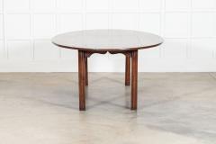 Large 19thC English Cherry Oval Dining Table - 4307088