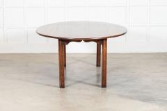 Large 19thC English Cherry Oval Dining Table - 4307090