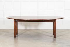 Large 19thC English Cherry Oval Dining Table - 4307091