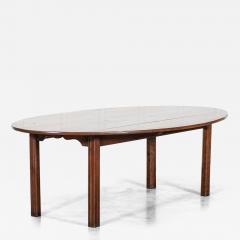 Large 19thC English Cherry Oval Dining Table - 4307128