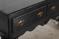 Large 19thC English Ebonised Lacquered Oak Dresser Base - 4270776