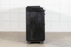 Large 19thC English Ebonised Pine Dresser Base - 4290881