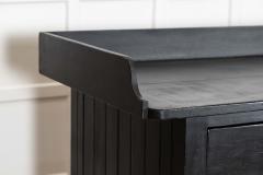 Large 19thC English Ebonised Pine Dresser Base - 4290885