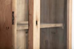 Large 19thC English Glazed Inverted Breakfront Pine Dresser - 2351202