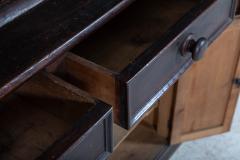 Large 19thC English Glazed Pine Dresser - 2434755