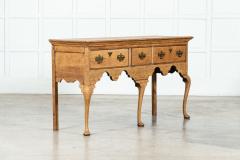 Large 19thC English Light Oak Dresser Base - 3553337