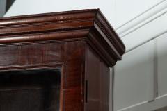 Large 19thC English Mahogany Glazed Bookcase - 3307355