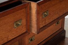 Large 19thC English Mahogany Haberdashery Counter Bank Drawers - 3923447