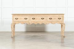 Large 19thC English Oak Dresser Base - 3477776