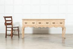 Large 19thC English Oak Dresser Base - 3477779