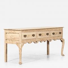 Large 19thC English Oak Dresser Base - 3479093