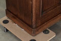 Large 19thC English Oak Glazed Bookcase - 3383070