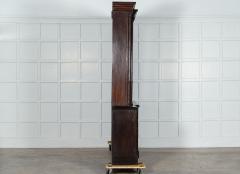 Large 19thC English Oak Glazed Breakfront Bookcase - 3307389