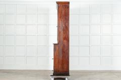 Large 19thC English Oak Glazed Housekeepers Cupboard - 3516300