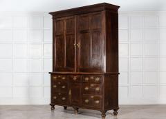 Large 19thC English Oak Housekeepers Cupboard - 2876532