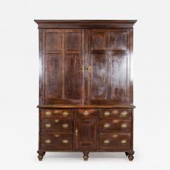 Large 19thC English Oak Housekeepers Cupboard - 2877964