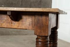 Large 19thC English Oak Table - 3507051