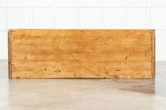 Large 19thC English Pine Counter Drawers - 3598734