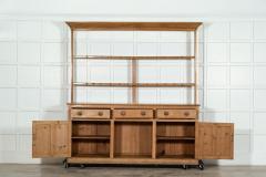 Large 19thC English Pine Dresser - 3351051