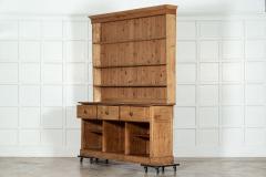 Large 19thC English Pine Dresser - 3373299