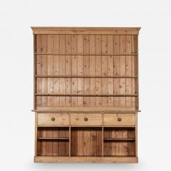 Large 19thC English Pine Dresser - 3373711