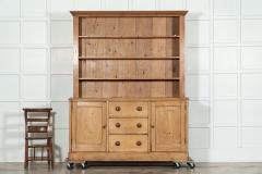 Large 19thC English Pine Dresser - 3373375