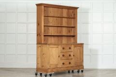 Large 19thC English Pine Dresser - 3373376