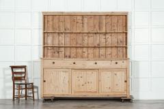 Large 19thC English Pine Dresser - 3385181