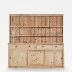 Large 19thC English Pine Dresser - 3388192