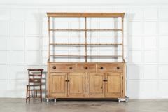 Large 19thC English Pine Dresser - 3446260