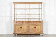 Large 19thC English Pine Dresser - 3446262