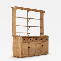 Large 19thC English Pine Dresser - 3446805